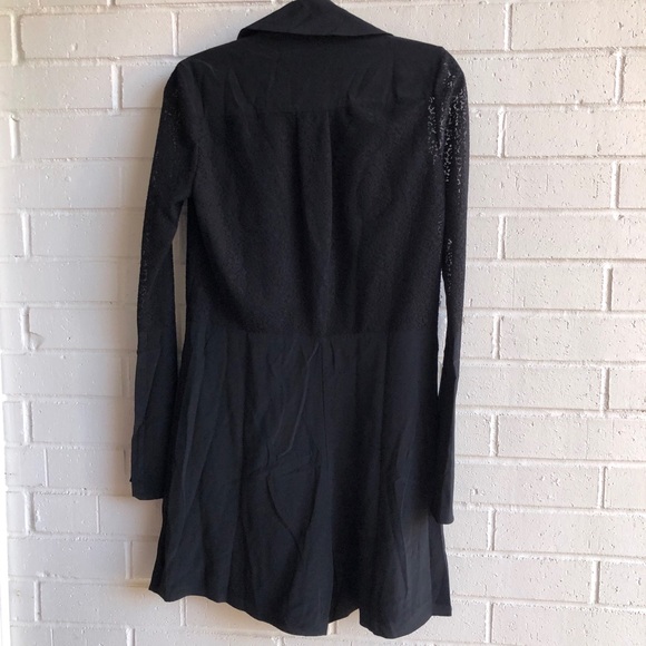 NWT See By Chloe Silk Long Sleeve Lace Romper - Picture 3 of 8